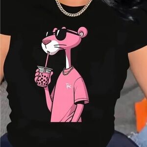 NEW Pink Panther Graphic Tee